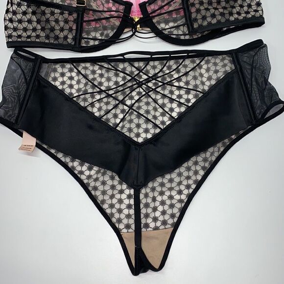 NEW VICTORIA SECRET BRA 36C PANTY Large Set - Picture 5 of 12